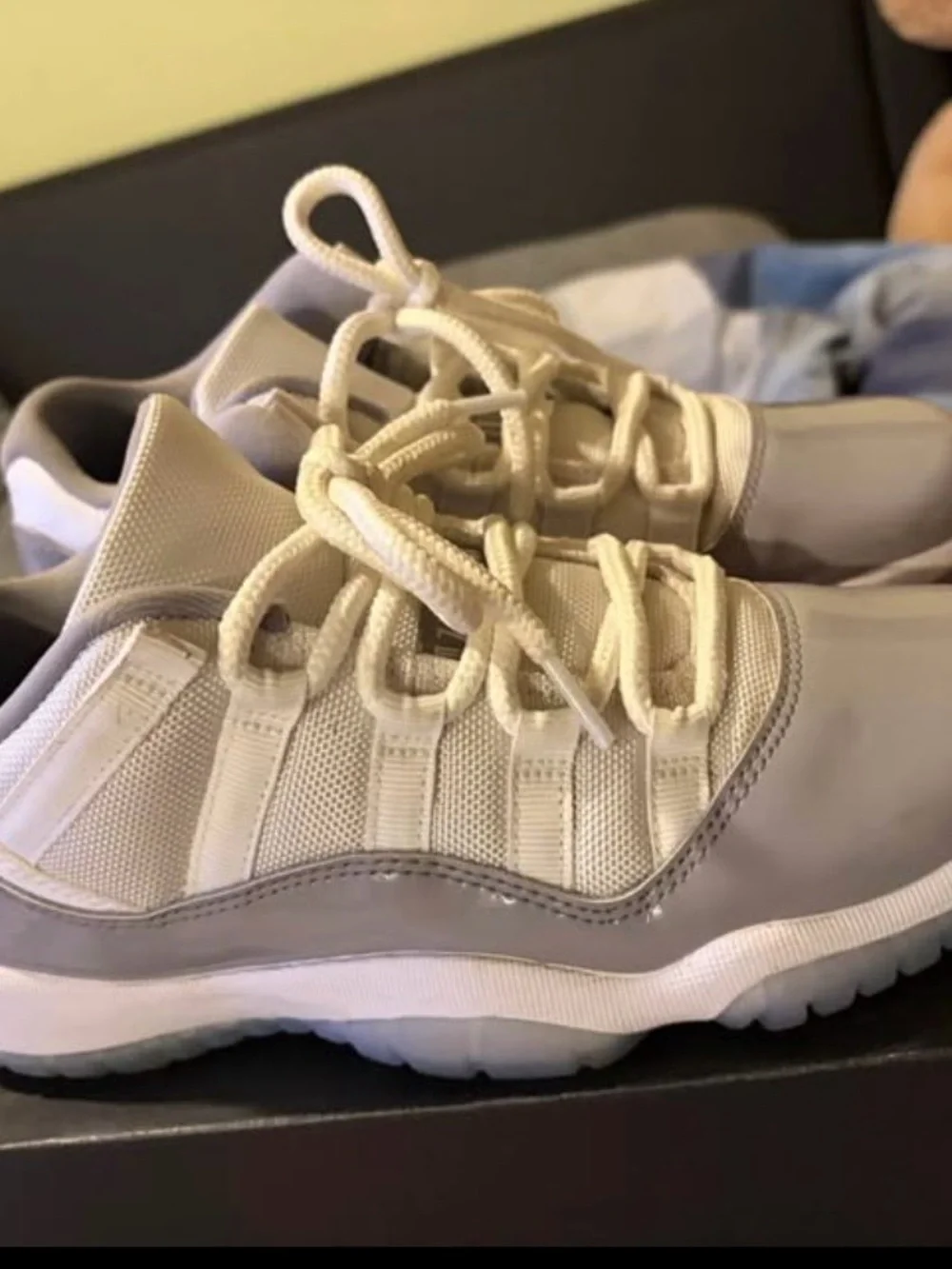 Jordan 11 Pure White Lows